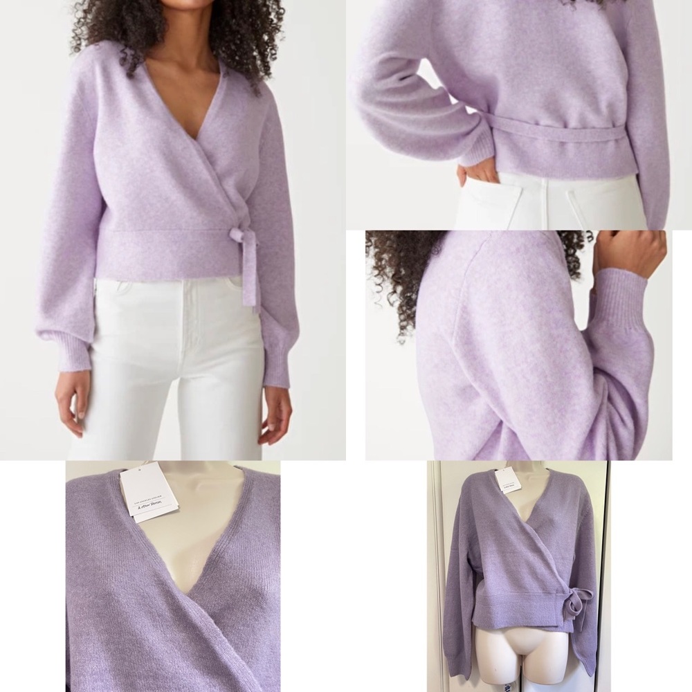 & Other Stories Wrap Cardigan, NWT